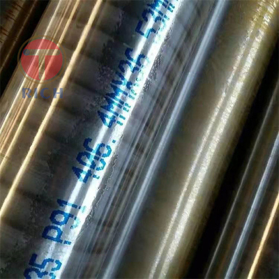 Un buen precio. Tubo inconsútil Astm A 335 GR P1 T12 Astm A691 G 91 Astm A213 T23 de la tubería de acero de la aleación de la caldera 4140 en línea