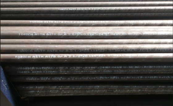 Un buen precio. ASTM A178 alrededor de los tubos soldados con autógena del cambiador de calor del acero de carbono en línea