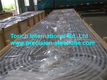 Un buen precio. Tubo aprobado de la curva en U ISO9001-2008 SA213, tubería de doblez del acero inoxidable en línea