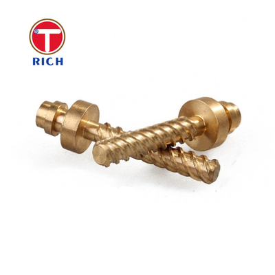 Un buen precio. Torneado de cobre amarillo de las piezas del CNC que trabaja a máquina y el moler para AXIS en línea