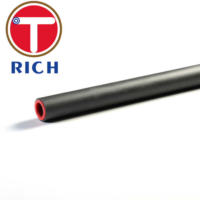 Negro de EN10305-4 E355 que fosfata el tubo de acero afilado con piedra hidráulico retirado a frío de BKS